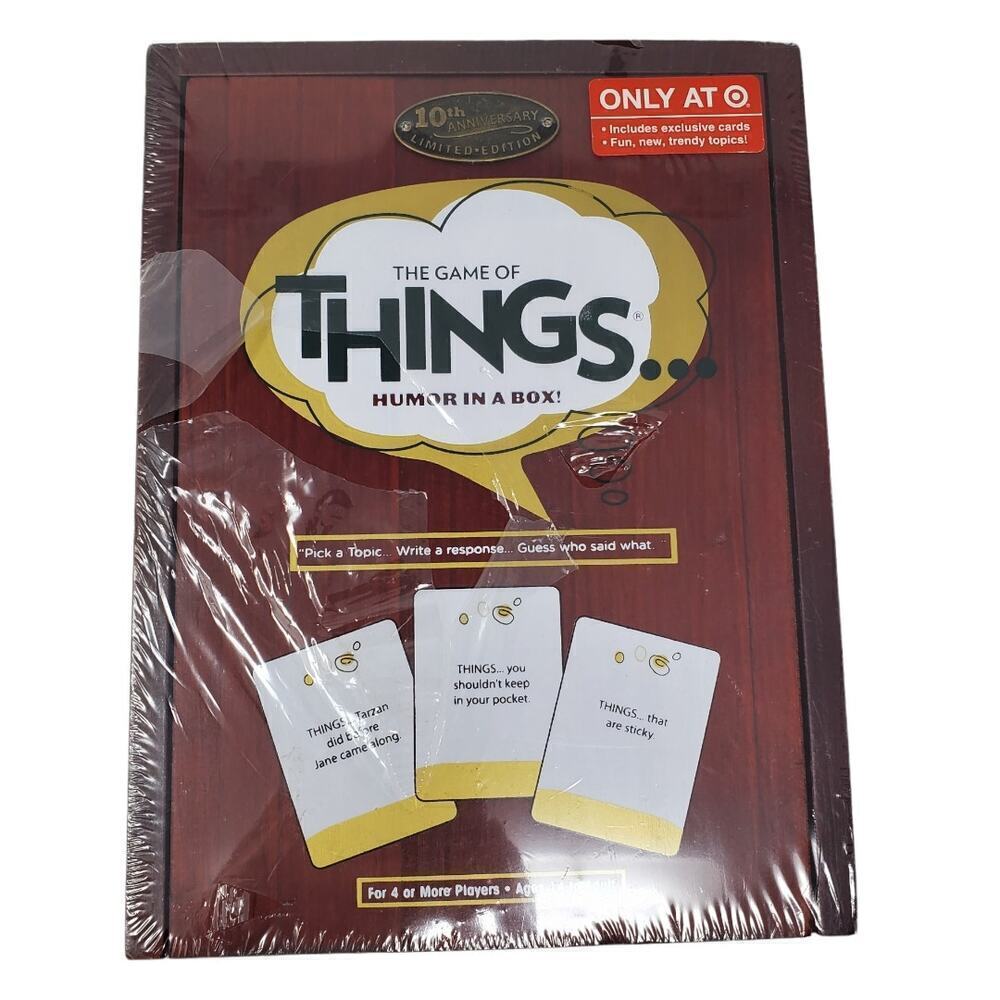 The Game of Things Humor in a Box 10th Anniversary Limited Edition Board Game